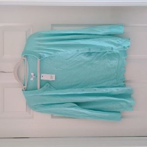 Cute mint green cardigan